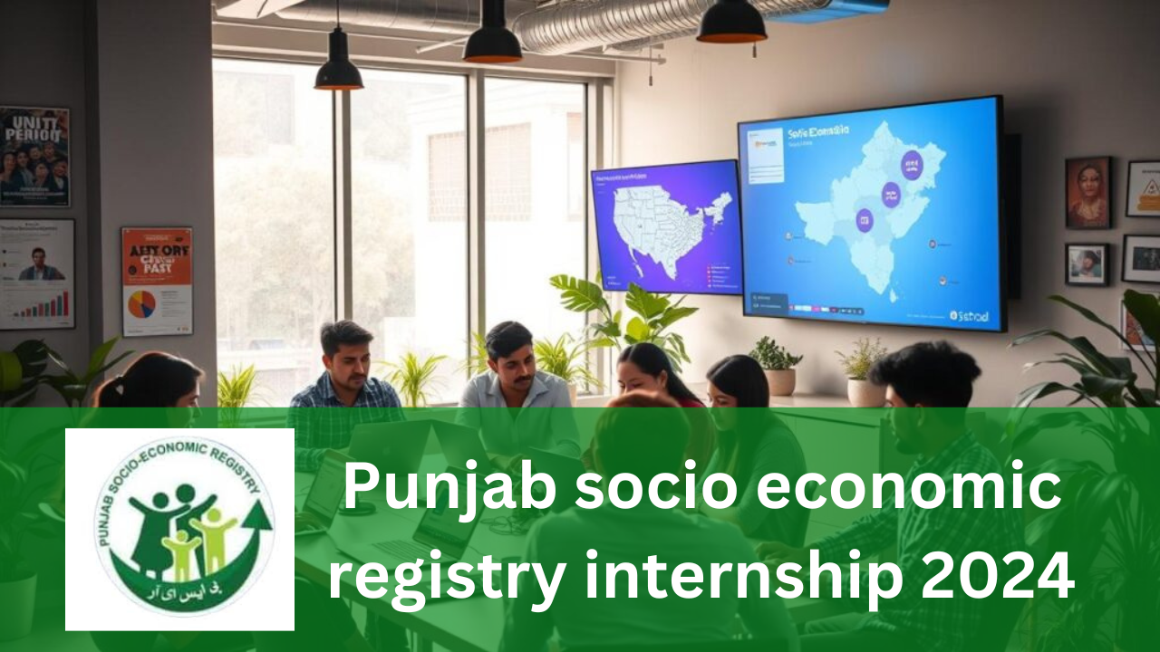 Apply Now: Punjab Socio Economic Registry Internship 2025