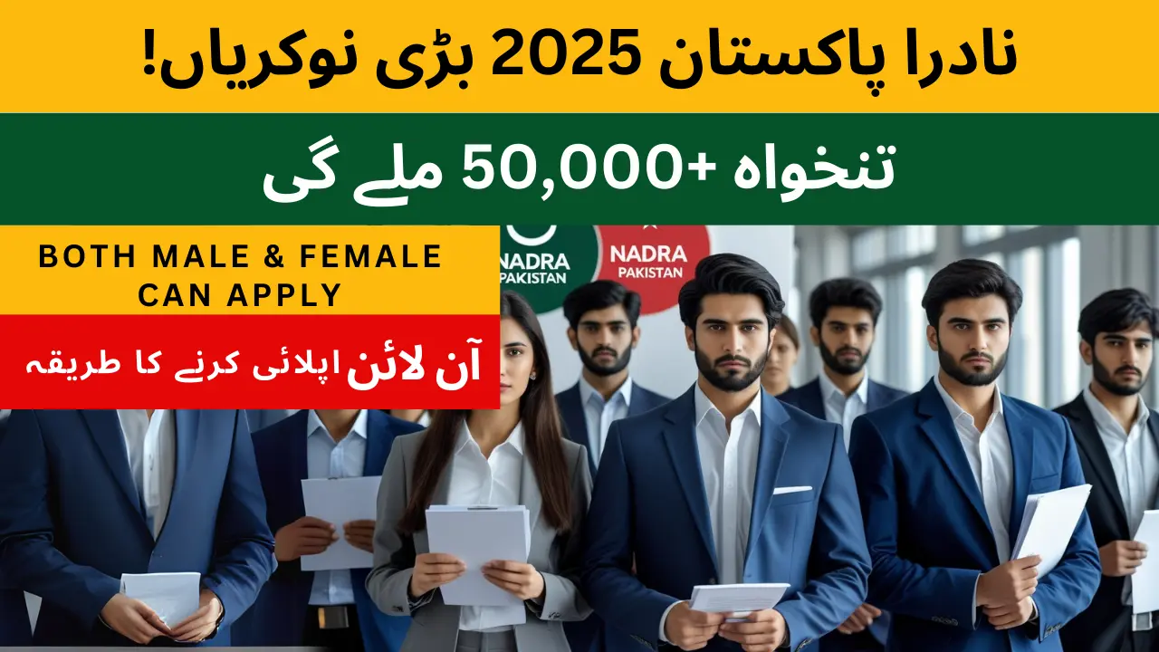 NADRA Pakistan Latest Junior Executive and Assistant Director Jobs 2025: How to Apply Online A Complete Guide