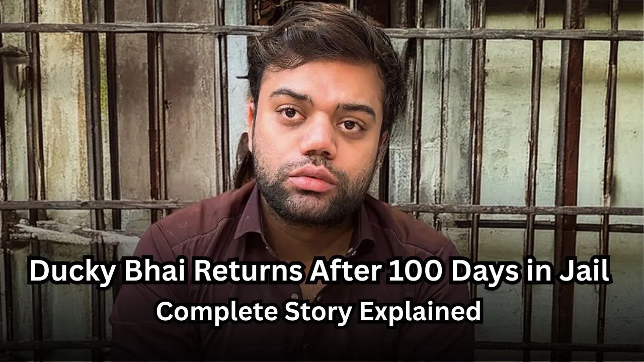 Ducky Bhai Returns After 100 Days in Jail – Full Story Explained